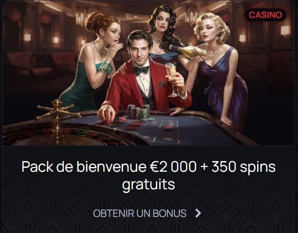 Casinova Casino bonus bienvenue
