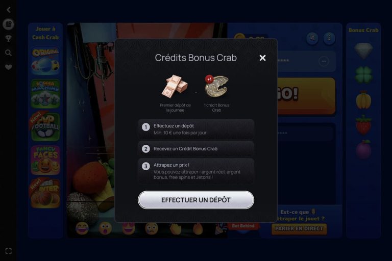 Casinova Casino bonus Crab